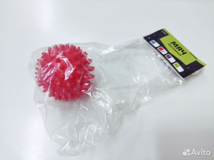 Мяч гимнастический espado 7 см, ES3303 красный