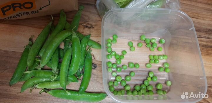 Горох свежий