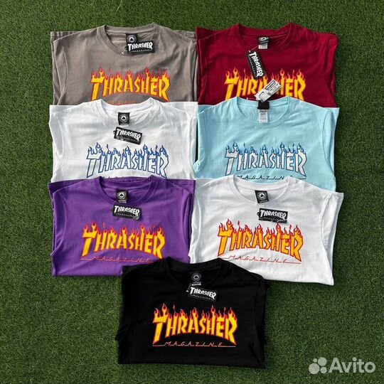 Футболка Thrasher Flame Logo