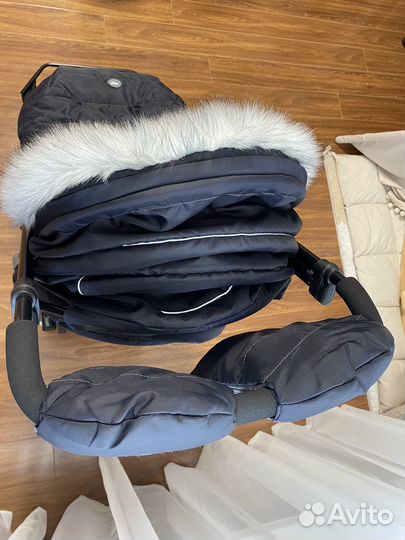 Детские санки коляска ника