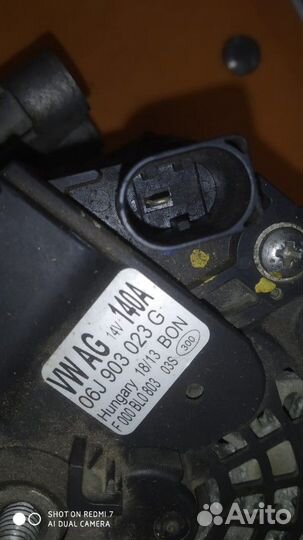 Генератор 1.8 cdab Vag VW Volkswagen Skoda
