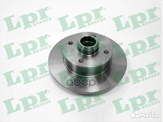 Диск тормозной V2241P Lpr