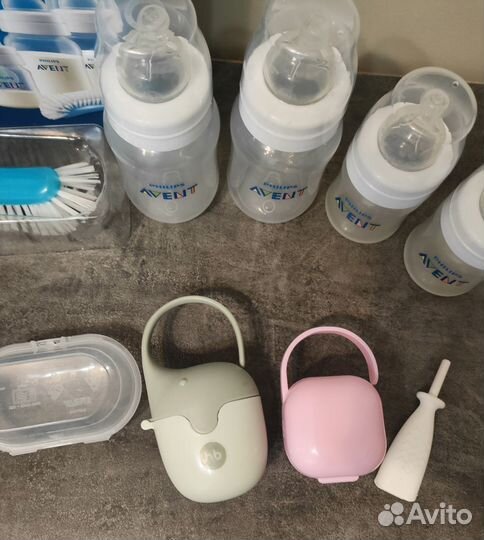 Набор бутылочек Avent соски боксы