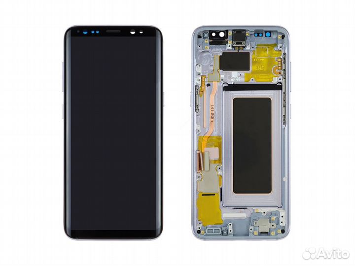 Дисплей Samsung SM-G950F фиолетовый+рамка Orig