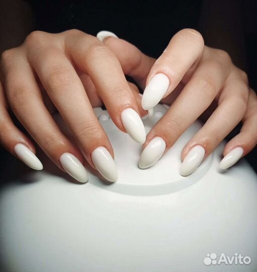 Гель-лак наращивание ресниц