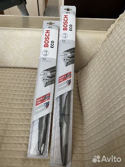 Дворники bosch eco 400mm/16” и 550mm/2”
