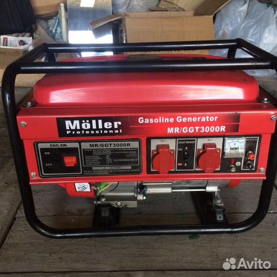 Бензогенератор Moller MR GGT 3000