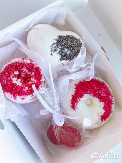 Пенные бомбочки ручной работы