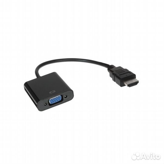 Переходник dexp hdmi - VGA+Jack 3.5, 0.2 м