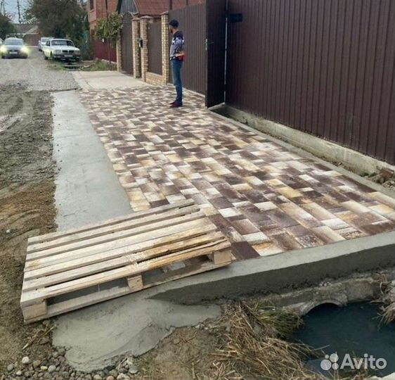 Тротурная плитка, брусчатка