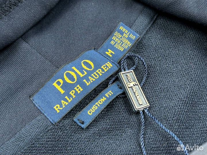 Зип Худи Polo Ralph Lauren Chief Keef синий