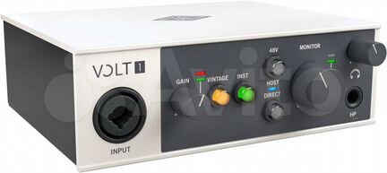 Universal audio Volt 1, 1х2 USB-аудиоинтерфейс, 24