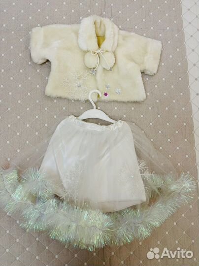 Карнавальный костюм снежинки