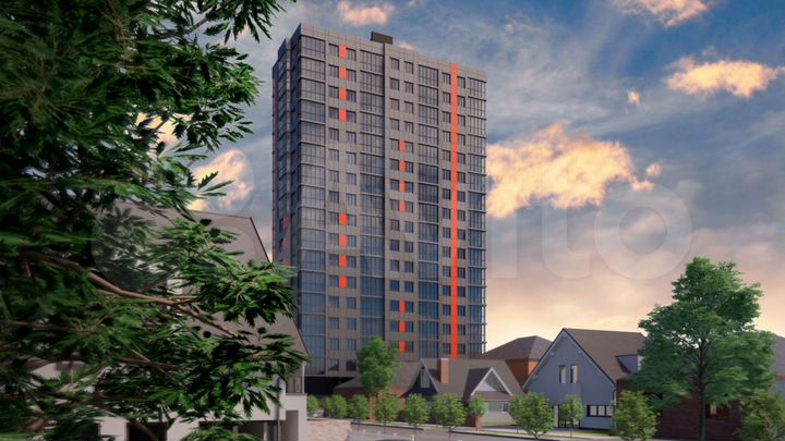 3-к. квартира, 91 м², 9/18 эт.