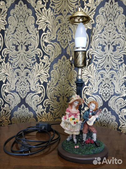 Лампа настольная. Англия. 80-е