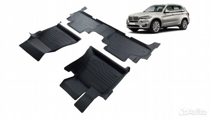 Всепогодные коврики BMW X5 F15 Новые Комплект