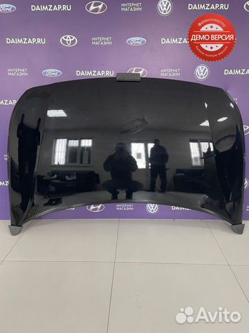 Капот Hyundai Solaris 2 (2017-2020) черный