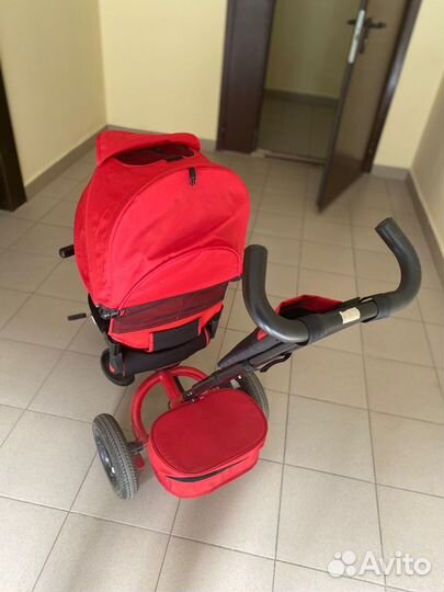 Велосипед детский с родительской ручкой