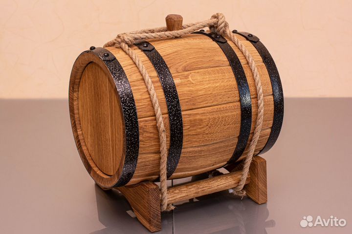 Бочонок дубовый 5 литров