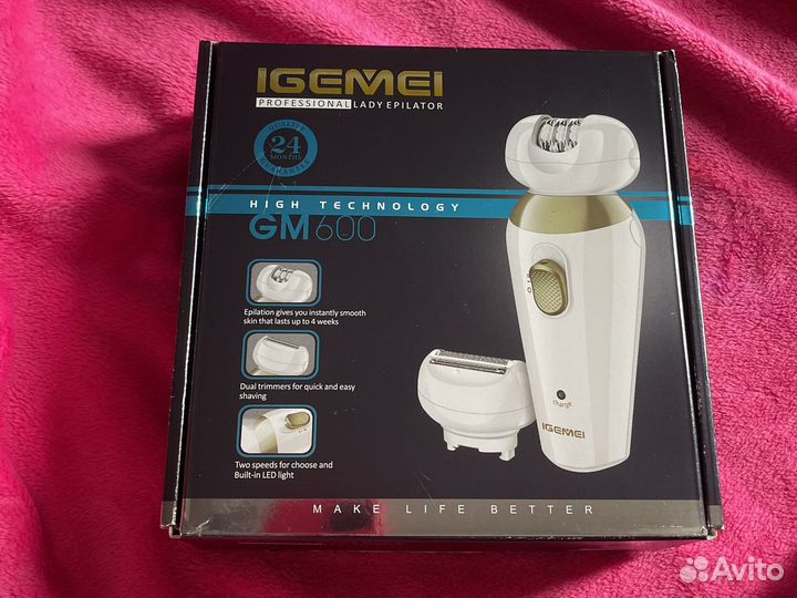 Эпилятор igemei новый