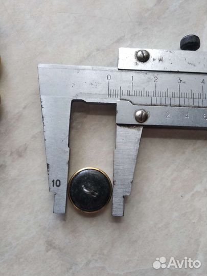 Пуговицы погонные обр.43г,цена за пару