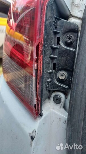 Задние фонари на kia rio 4