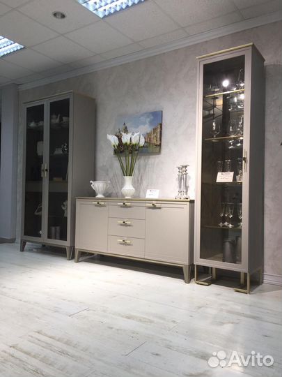 Гостиная Палмари. palmary. Тумбы Витрины.Шкафы