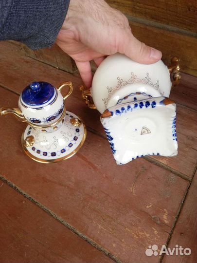 Самовар декоративный гжель