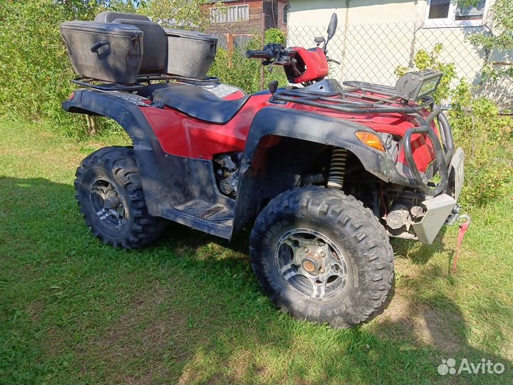 Квадроцикл Русская механика Gamax ax600 кубов