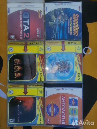 Игры для sega dreamcast диски