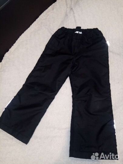 Куртки и штаны теплые 116-128