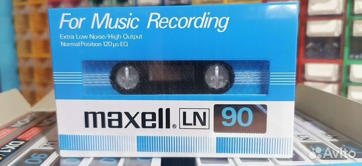 Аудиокассета Maxell Lh 90 for Music recording Скид