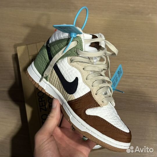 Кроссовки nike dunk high