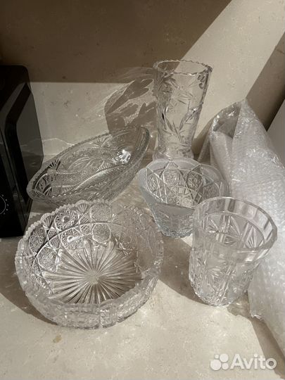Хрустальные вазы СССР
