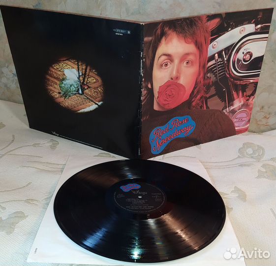 McCartney Wings Red Rose Speedway 1973 LP