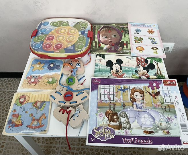 Развивающие игрушки мозаика пазлы