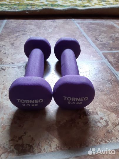 Гантели Torneo 0.5 кг