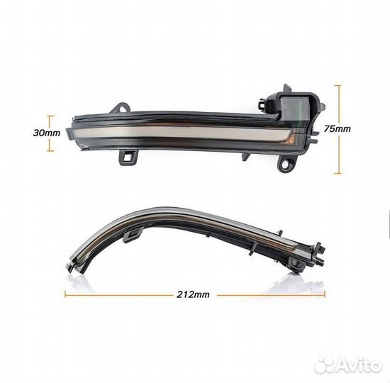 Динамические поворотники BMW F20 F21 F30 F33 I01