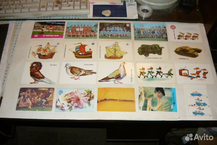 Карманные календарики «Болгария»