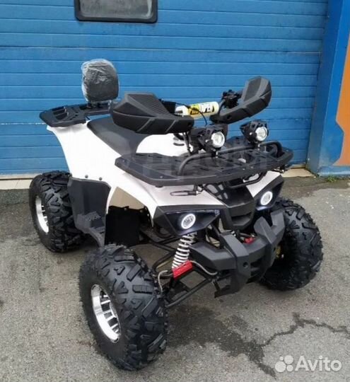 Детский квадроцикл Yamaha Aerox 125 белый