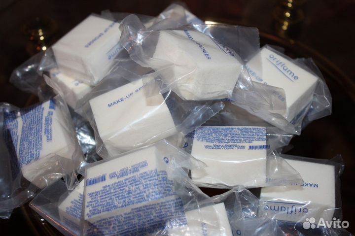 Спонжики для макияжа, новые, не распечатанные