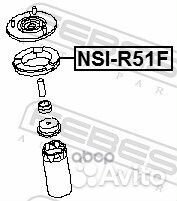 Проставка пружины верхняя nissan pathfinder R51