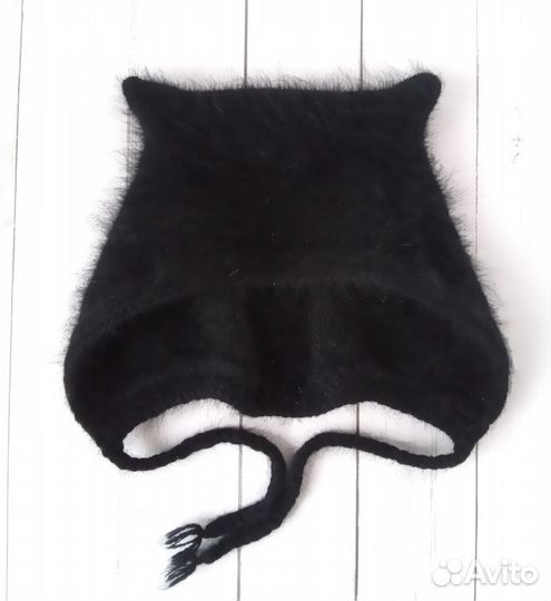 Шапка-чепчик ушки котика