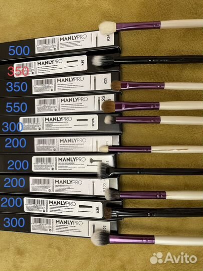 Продам кисти Manly Pro