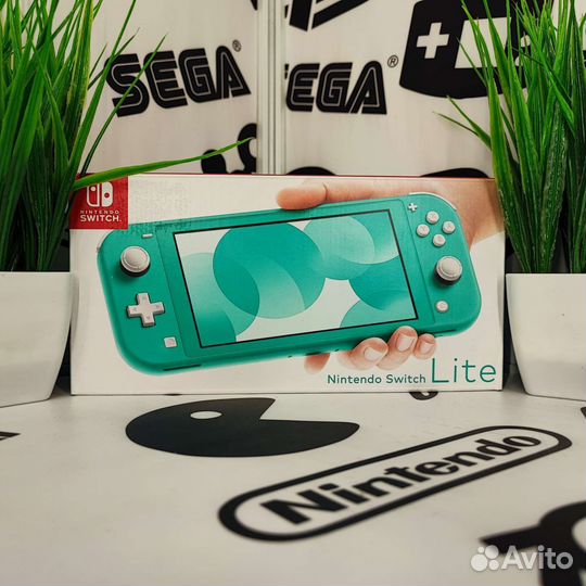 Nintendo Switch Lite Бирюзовый (32GB) Новый