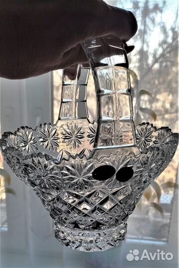 Новая хрустальная корзинка для создания уюта