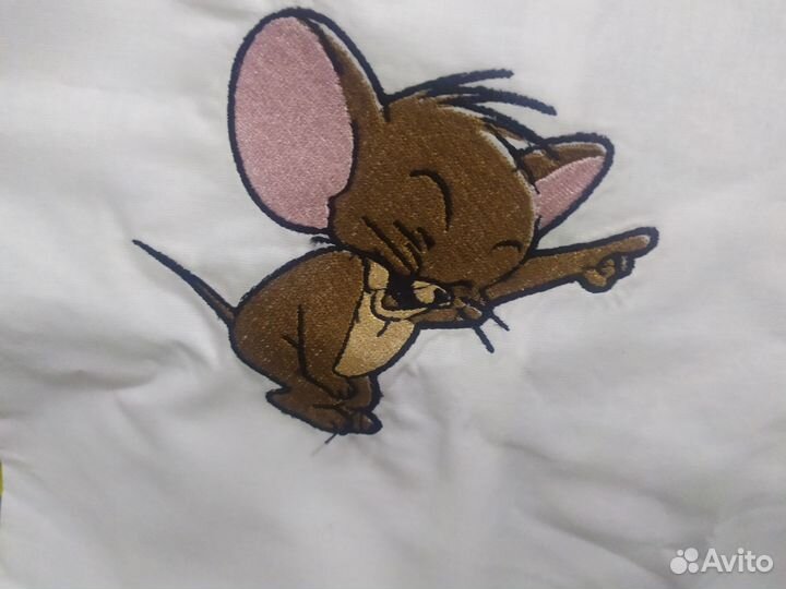 Детское постельное белье с вышивкой