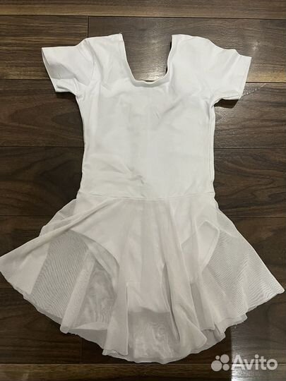 Трико купальник платье для танцев на 2-3 года