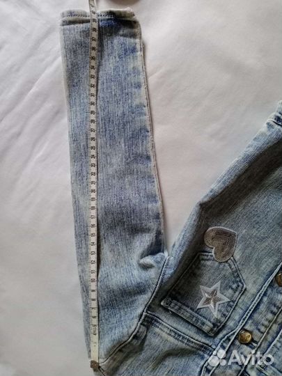 Джинсовая куртка для девочки110