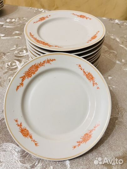 Набор тарелок октябрьский фз